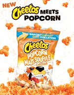 NEW Cheetos Cheddar Popcorn